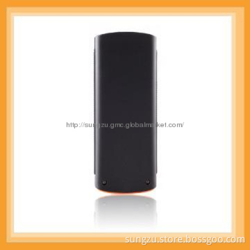 Cell phone external battery charger with led lamps